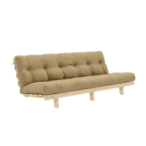 Karup Design Lean Soffa Soffa Med Alpha Madrass 130x200 Wheat Beige/Raw