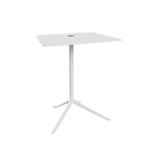 Fritz Hansen Little Friend KS14 Sidobord Vit/ Pulverlackerad Aluminium