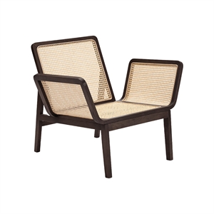 NORR11 Le Roi Fåtölj Mörkrökt Ek