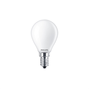 Philips E14-lampa 40W 2200-2700K 470lm Dimbar Frostad