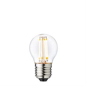 Design By Us Arbitrary E27 Glödlampa Ø45 Transparent