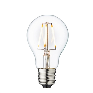Design By Us Godtycklig E27 Glödlampa Ø60 3,5W Transparent