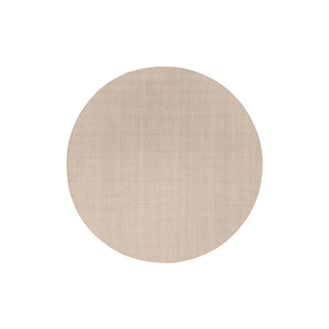 Louise Roe Found 06 Matta Ø320 Slipad Beige