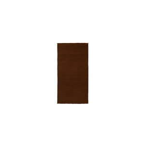 Louise Roe Found 01 Matta 90x180 Rostig Järn