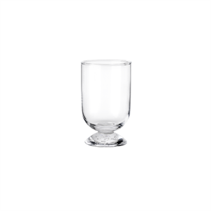 Louise Roe Bubble Water Glass Högt 450ml Transparent