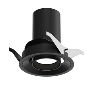 Louis Poulsen LP 51 Trim Infälld Taklampa 2700K & On/Off Svart