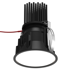 Louis Poulsen LP70 Infälld Taklampa Ø8 6,5W 3000K & Dali Svart
