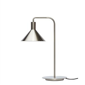 Hübsch Solo Bordslampa Nickel