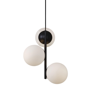 Nordlux Lilly Taklampa Opal/ Svart