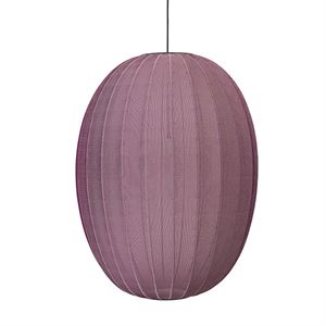 Made By Hand Knit-Wit Hög Oval 65 cm Bourgogne-Röd