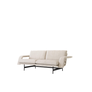 &Tradition Meantime AV30 2-sits Soffa Svart/Ecriture 0210