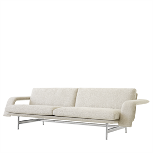 &Tradition Meantime AV31 3-sits Soffa Polerad Aluminium/Ecriture 0210