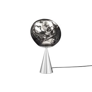 Tom Dixon Melt Cone Fat Bordslampa Silver