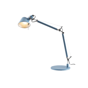 Artemide Tolomeo Micro Bordslampa Matt Ljusblå