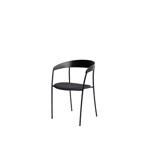 New Works Missing Chair Matbordsstol med Armstöd Svart Ek/Ocean