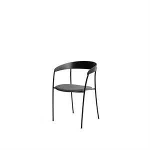 New Works Missing Chair Matbordsstol med Armstöd Svart Ek/Remix 3 163