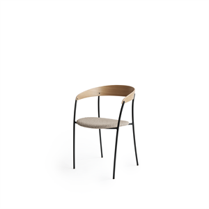 New Works Missing Chair Matbordsstol med Armstöd Ek/Hampa