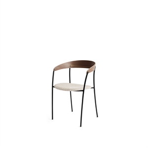New Works Missing Chair Matbordsstol med Armstöd Valnöt/Lana