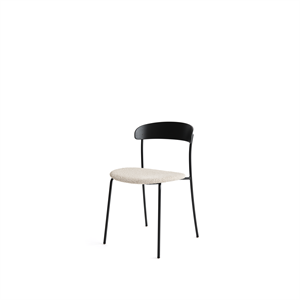New Works Missing Chair Matbordsstol Svart ek/Lana