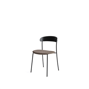 New Works Missing Chair Matbordsstol Svart ek/Mörk Taupe