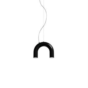 Oblure Arch Enkel Taklampa Svart