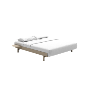 MOEBE Säng Sängstomme 90-180 cm Sandfärgad