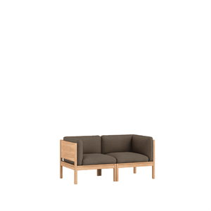 MOEBE Modular 2-sits Soffa med Sidor Autum 361