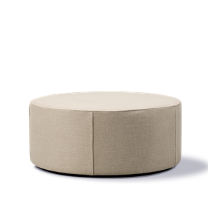 Fredericia Furniture Mono Puff Ø90 Grand Linne Natur