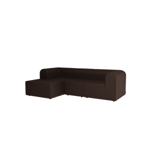 Montana Paradigm 3-sitssoffa med puff vänster RW397-ReWool397