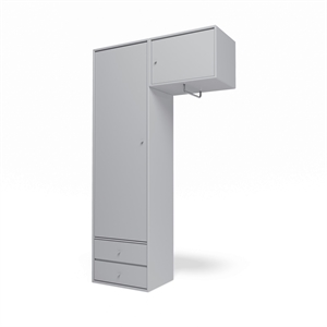 Montana Selection Attire II Garderob med Hängskenor 02-Fjord