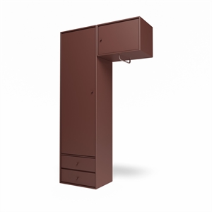 Montana Selection Attire II Garderob med hängskena 155-Masala