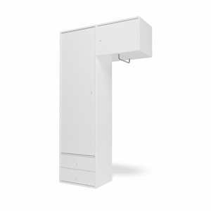 Montana Selection Attire II Garderob med hängskena 101-Nyvit