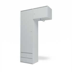 Montana Selection Attire II Garderob med Hängskena 156-Oyster