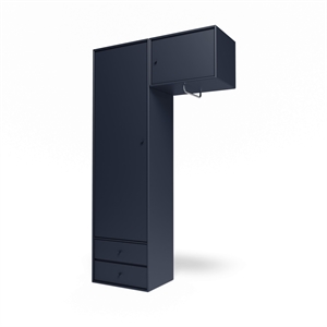 Montana Selection Attire II Garderob med hängskena 147-Shadow