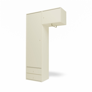 Montana Selection Attire II Garderob med hängskena 150-Vanilj