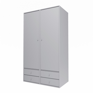 Montana Selection Attire IIII Garderob med Öppen Dörr 02-Fjord