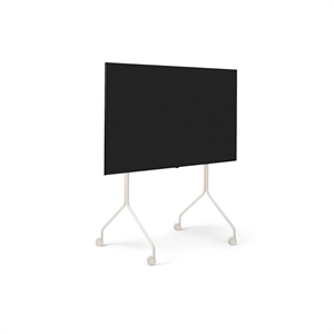 Pedestal Moon Rollin' Tall TV-bänk Pearl