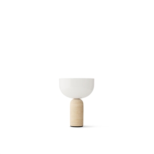 New Works Kizu Limited Edition Portable Lamp Travertine/ Sandfärgad