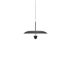 New Works Kantarell Taklampa Ø55 Svart/ Vit