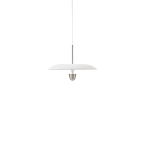 New Works Kantarell Taklampa Ø55 Aluminium/ Vit