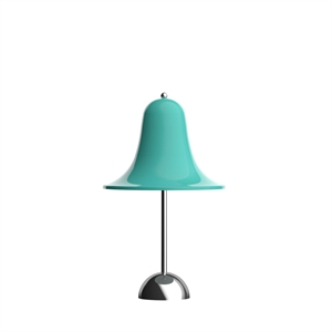 Verner Panton Pantop Bärbar Lampa Blågrön