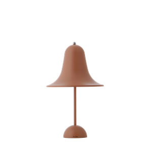 Verpan Pantop Bordslampa Bärbar Matt Terracotta
