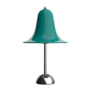Verner Panton Pantop Bordslampa Ø23 Mörkblå