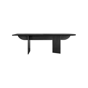 Louise Roe Pillabout 01 Skrivbord L200 Svartlackerad Ek