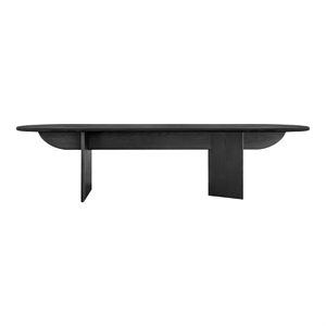 Louise Roe Pillabout 03 Matbord L300 Svartlackerad Ek