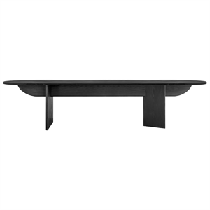 Louise Roe Pillabout 04 Matbord L400 Svartlackerad Ek