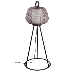 Faro NARA Golvlampa Rostbrun/ Opalvit