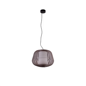Faro NARA Taklampa Rostbrun/ Opalvit