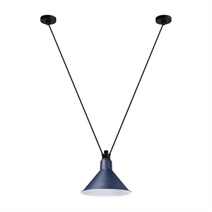 Lampe Gras N323 L Conic Taklampa Svart/Blå
