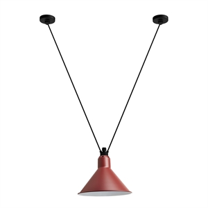 Lampe Gras N323 L Conic Taklampa Svart/Röd